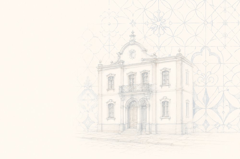 Portuguese architectural sketch